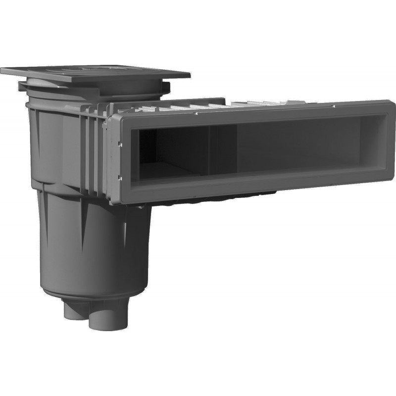 Скимер Mirror с тесен отвор за басейни с облицовка - - Light Grey  от  Hayward Pool справка 3139LG