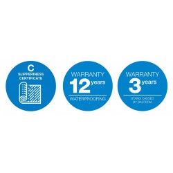 PVC фолио 1,8 mm Sensitive Vanilla 3D  от Soprema Pool справка 156988/SSVA
